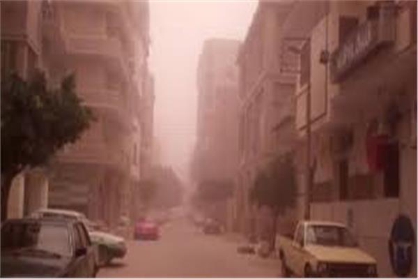 رياح واتربة وطقس بارد يضرب محافظة المنيا