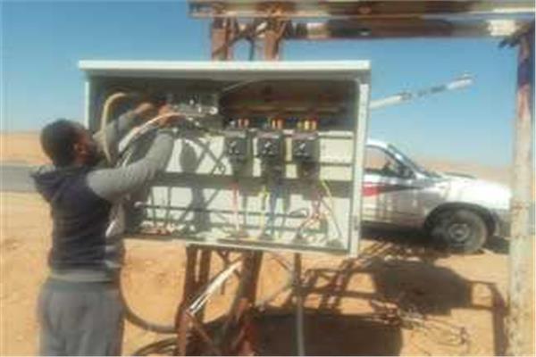 محولات وخطوط الكهرباء بشمال سيناء