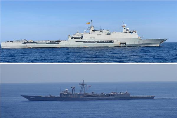 القوات البحرية المصرية والأسبانية