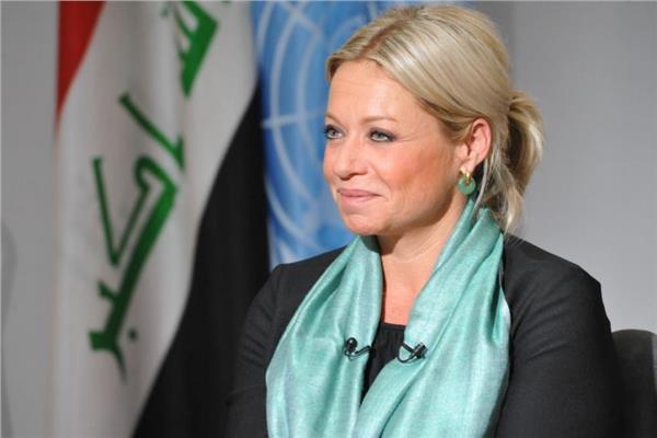 المبعوثة الخاصة للأمين العام للأمم المتحدة إلى العراق، جينين بلاسخارت