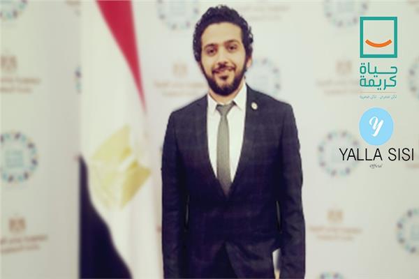 أحمد صياد المنسق العام لحملة «يلا سيسي»