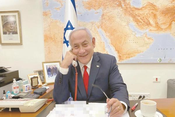 نتانياهو يتلقى أول اتصال من بايدن