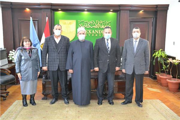 توقيع بروتوكول تعاون بين جامعة الإسكندرية ووزارة الأوقاف 
