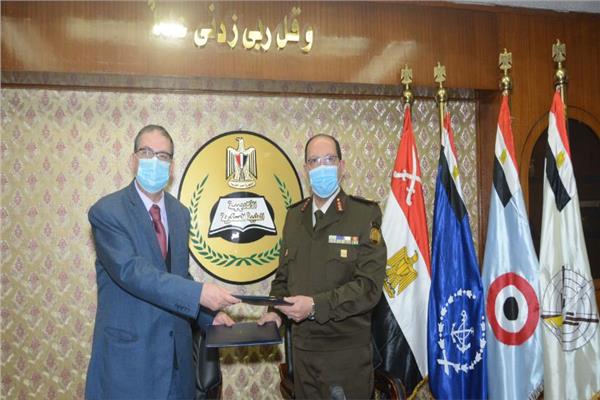 «القوات المسلحة» توقع مذكرة تفاهم مع كلية الطب بجامعة بدر