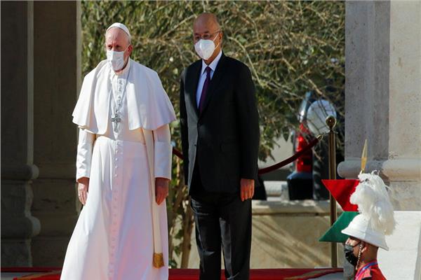 رئيس العراق وبابا الفاتيكان