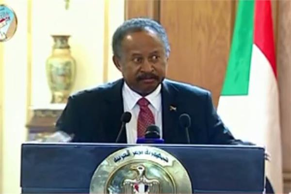 رئيس الوزراء السودانى ‏عبد الله حمدوك