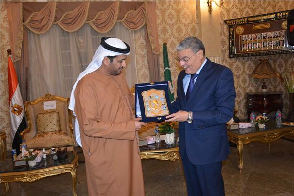 محافظ المنيا يستقبل السفير الإماراتي لتعزيز أوجه التعاون ودعم فرص الاستثمار