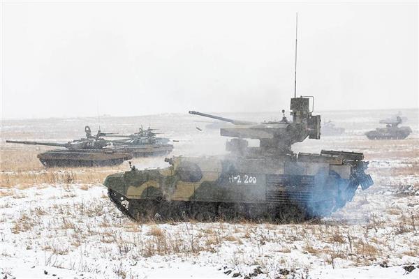 روسيا تختبر أحدث  مركبات Terminator القتالية