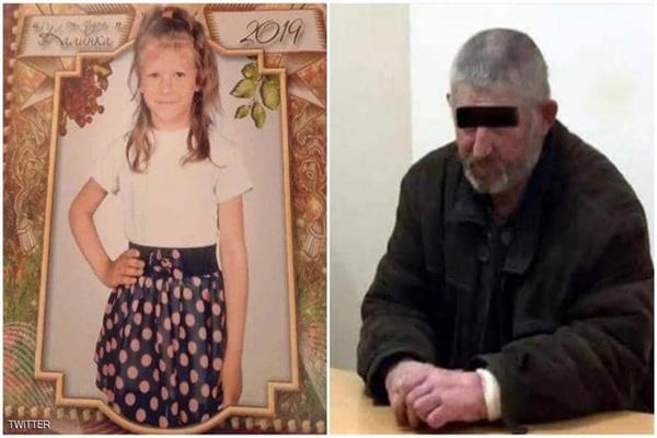 الرجل المسن والطفلة الأوكرانية