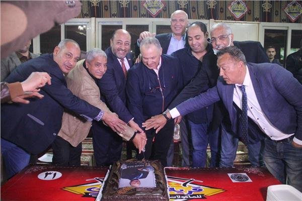عمومية اتحاد الكرة تحتفل بهاني أبوريدة 