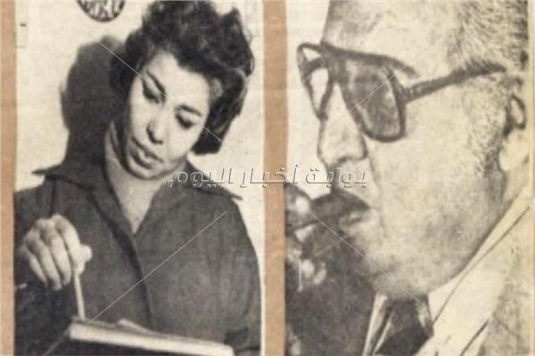 نوال السعداوي وإحسان عبدالقدوس - مركز معلومات أخبار اليوم