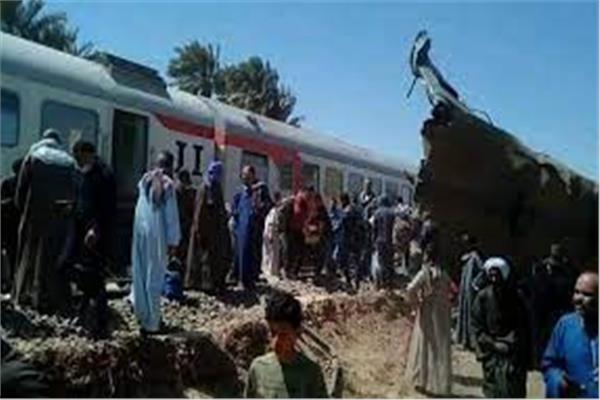 حادثي قطاري سوهاج 
