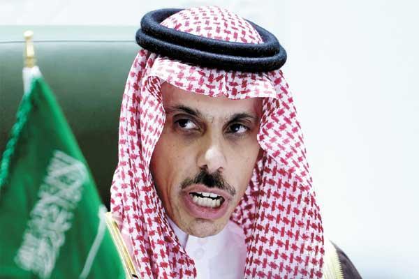  وزير الخارجية السعودي الأمير فيصل بن فرحان آل سعود