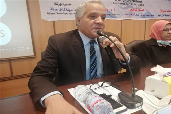 الدكتور ممتاز شاهين  مدير معهد بحوث الصحة الحيوانية