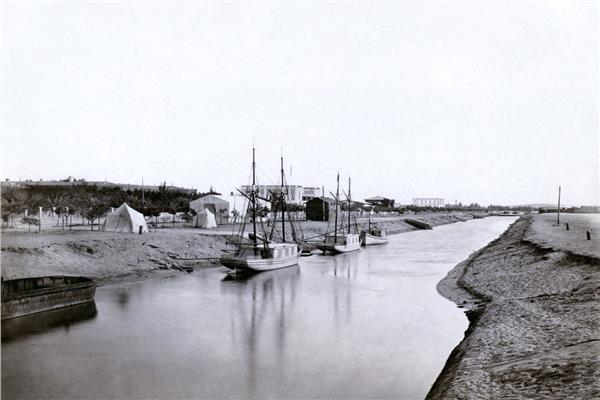 قناة السويس قديما - أرشيفية