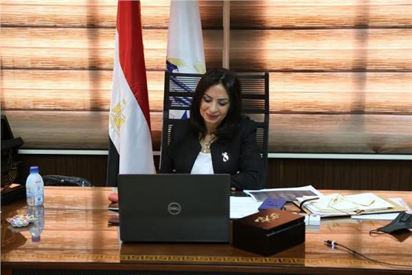 الدكتورة  مايا مرسى رئيسة المجلس القومى للمرأة
