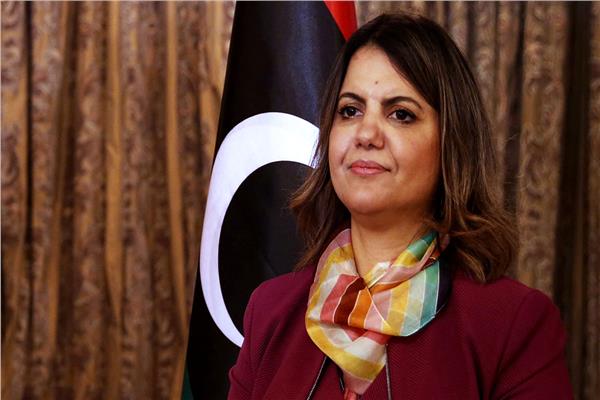 وزيرة الخارجية والتعاون الدولي الليبية نجلاء المنقوش 