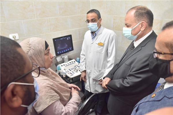 محافظ أسيوط يفتتح وحدة علاج أورام الثدي بمستشفى الشاملة 
