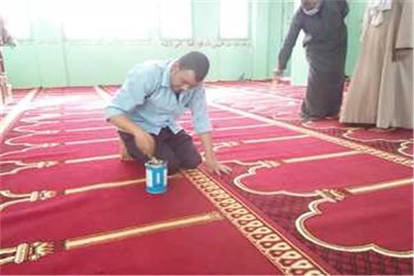 مساجد المنيا تتزين لاستقبال شهر رمضان