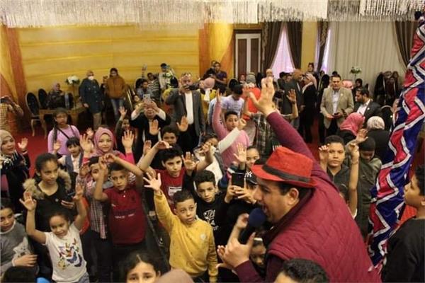 حماة الوطن يحتفل مع 150 طفل يتيم بالإسكندرية