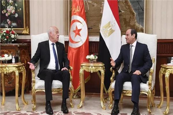  الرئيس التونسي والرئيس السيسي 