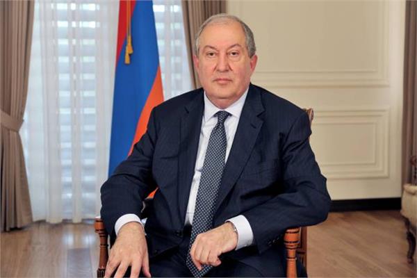 الرئيس الأرميني أرمين ساركيسيان