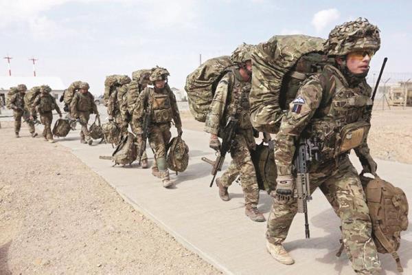 جنود بريطانيون فى افغانستان