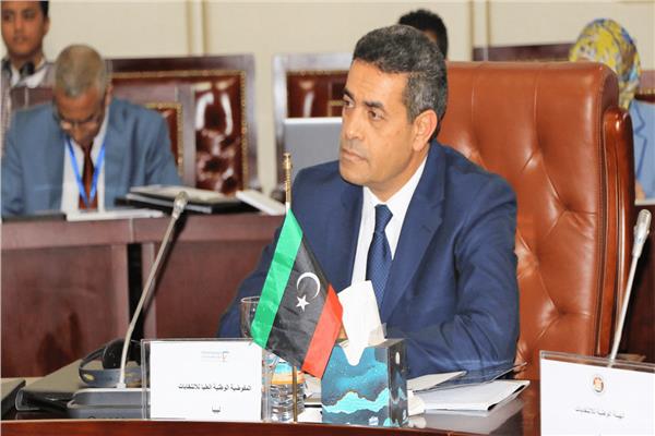  رئيس المفوضية العليا للانتخابات الليبية عماد السائح