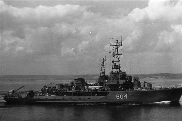 كاسحة الألغام "أسيوط" التابعة للبحرية المصرية خلال فترة الحرب