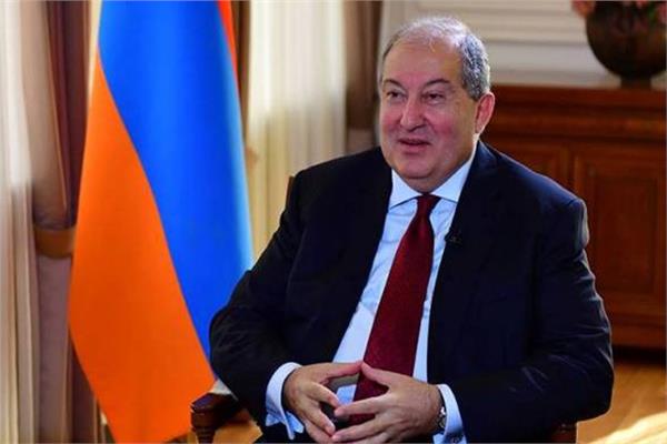 رئيس جمهورية أرمينيا أرمين سركيسيان