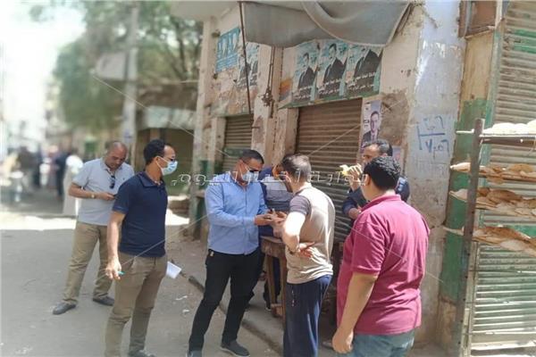 تموين المنيا يحرر 31 محضر مخالفة خلال حمله مكبرة بمطاي 