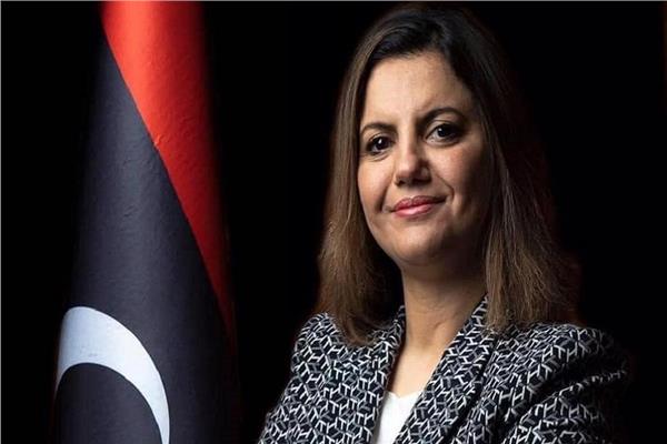 وزيرة الخارجية لحكومة الوحدة الوطنية الليبية نجلاء المنقوش