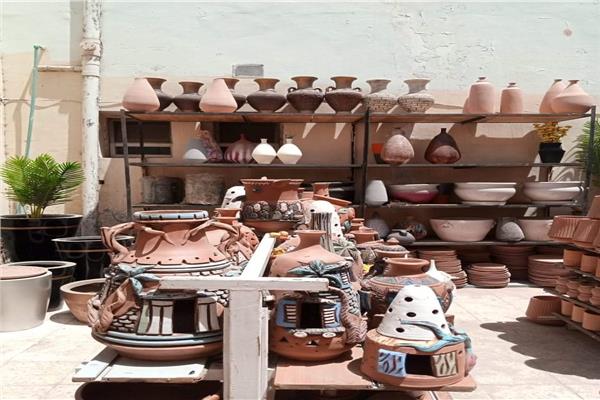  التسويق للمنتجات لجواهرجية الطين بقرية الفواخير بمدينة الفسطاط