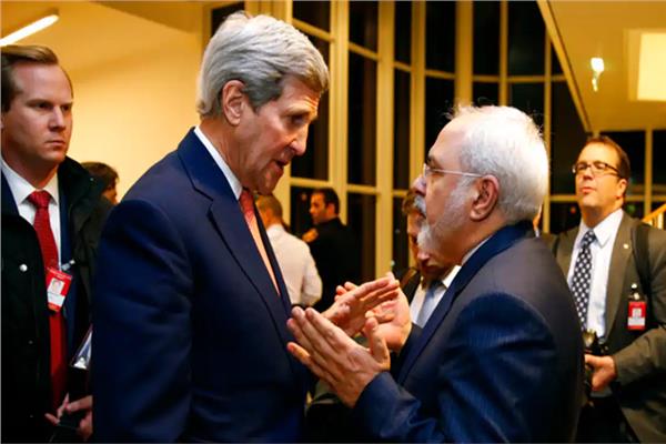 وزير الخارجية الإيراني و جون كيري