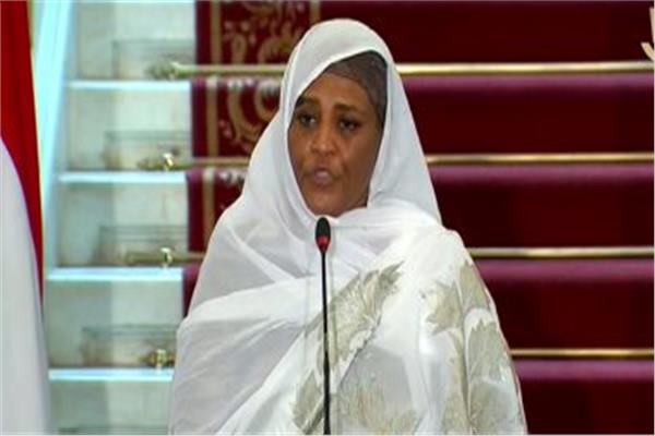 وزير الخارجية السوداني مريم الصادق المهدي
