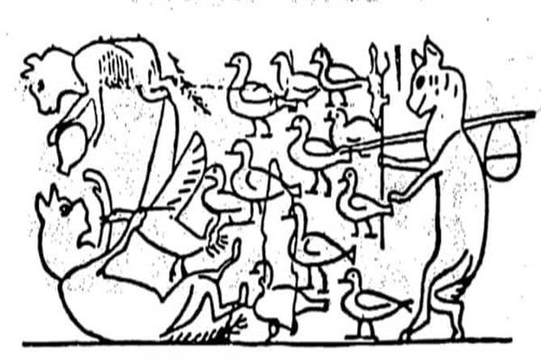 الكاريكاتير في مصر القديمة