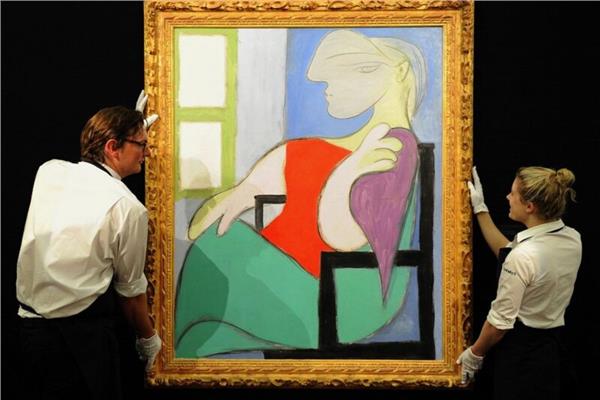 «المرأة الجالسة » .. اللوحة الخامسة التي تم بيعها لبيكاسو بمبلغ ١٠٣ مليون دولار