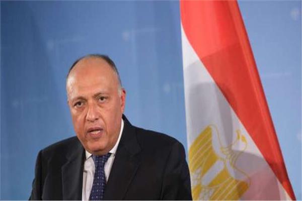 السفير سامح شكري وزير الخارجية المصري