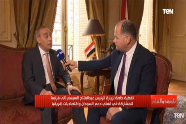 علاء يوسف، السفير المصري لدى فرنسا