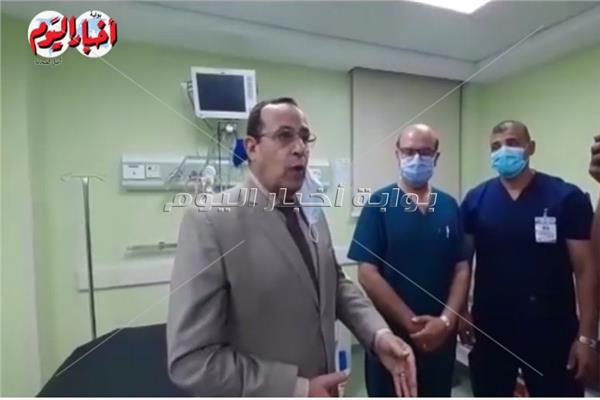 شوشه تجهيز مستشفيات المحافظة لاستقبال جرحي قطاع غزه 
