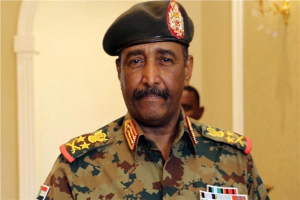 رئيس مجلس السيادة الانتقالي السوداني الفريق أول ركن عبد الفتاح البرهان عبد الرحمن