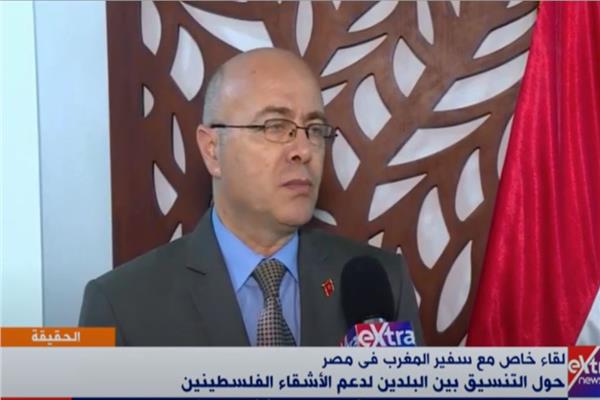  أحمد التازى  سفير المغرب لدى القاهرة