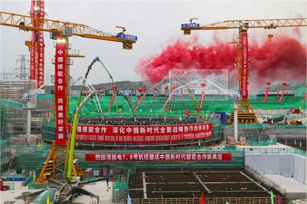 بدء بناء وحدات طاقة جديدة في محطتي "تيانوان" و"شودابو" للطاقة النووية في الصين