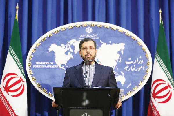  المتحدث باسم وزارة الخارجية الإيرانية سعيد خطيب زاده  