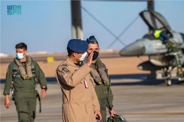 وصول القوات الجوية اليونانية الى تبوك للمشاركة في تمرين عين الصقر2