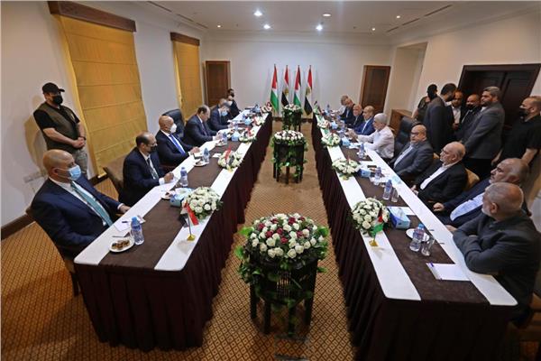 اجتماع رئيس المخابرات مع الفصائل الفلسطينية