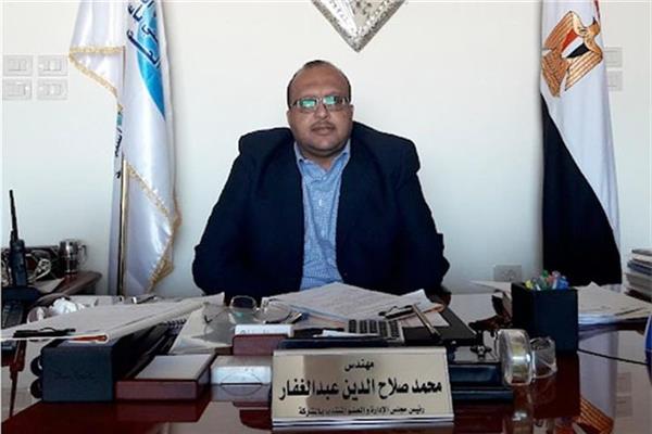 المهندس محمد صلاح الدين عبد الغفار رئيس شركة مياه الشرب بأسيوط
