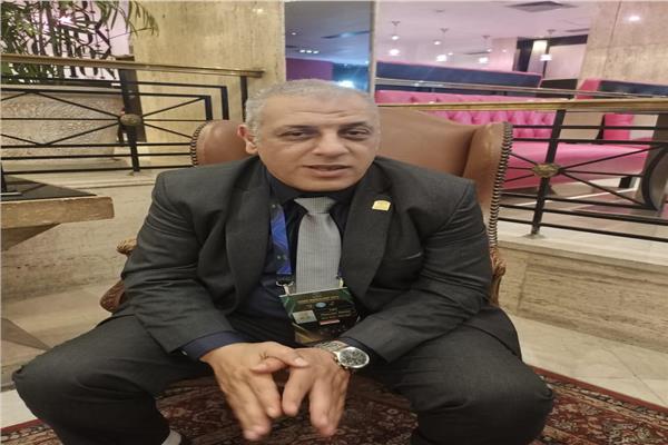 ثروت حلمي نائب مدير  بطولة كأس العالم للجمباز