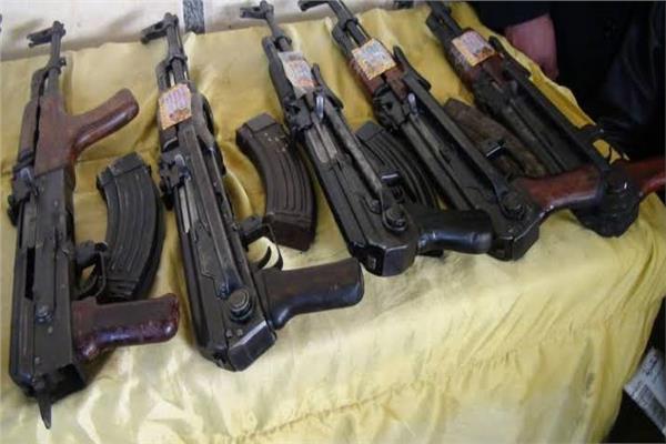  ضبط "بانجو" وأسلحة نارية بحوزة9متهمين فى أسوان