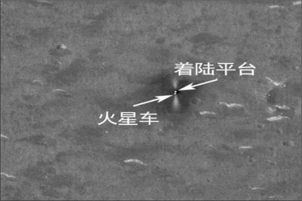 زورونغ الصيني من مدار المريخ 